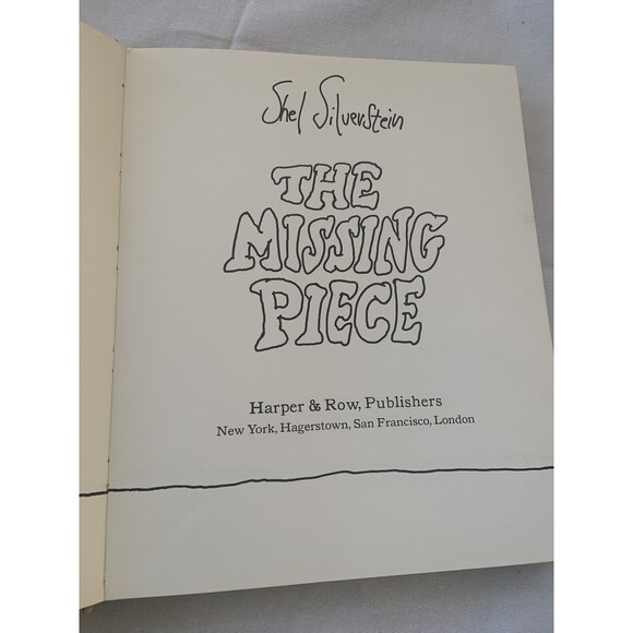 Shel Silverstein The Missing Piece 1976 STATED First Edition - Rare Book - Picture 9 of 12